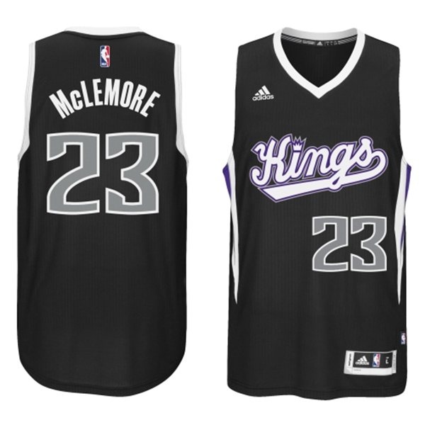 Men's  Kings #23 Ben McLemore 2014-15 New Swingman Alternate Black Jersey